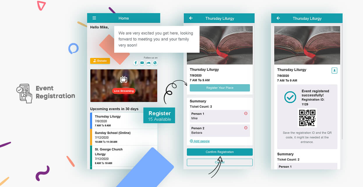 ChMeetings Q2 2020 Updates 1 Chmeetings - Event Registration