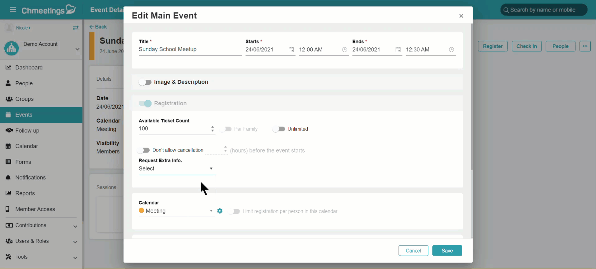 Release Notes 2021 60 2 registration info form -