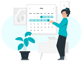 Chmeetings has chms calendar to create, manage and share events