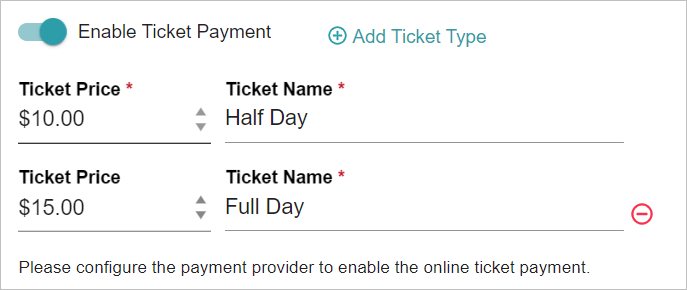 Release Notes 2021 49 2 ticket types -
