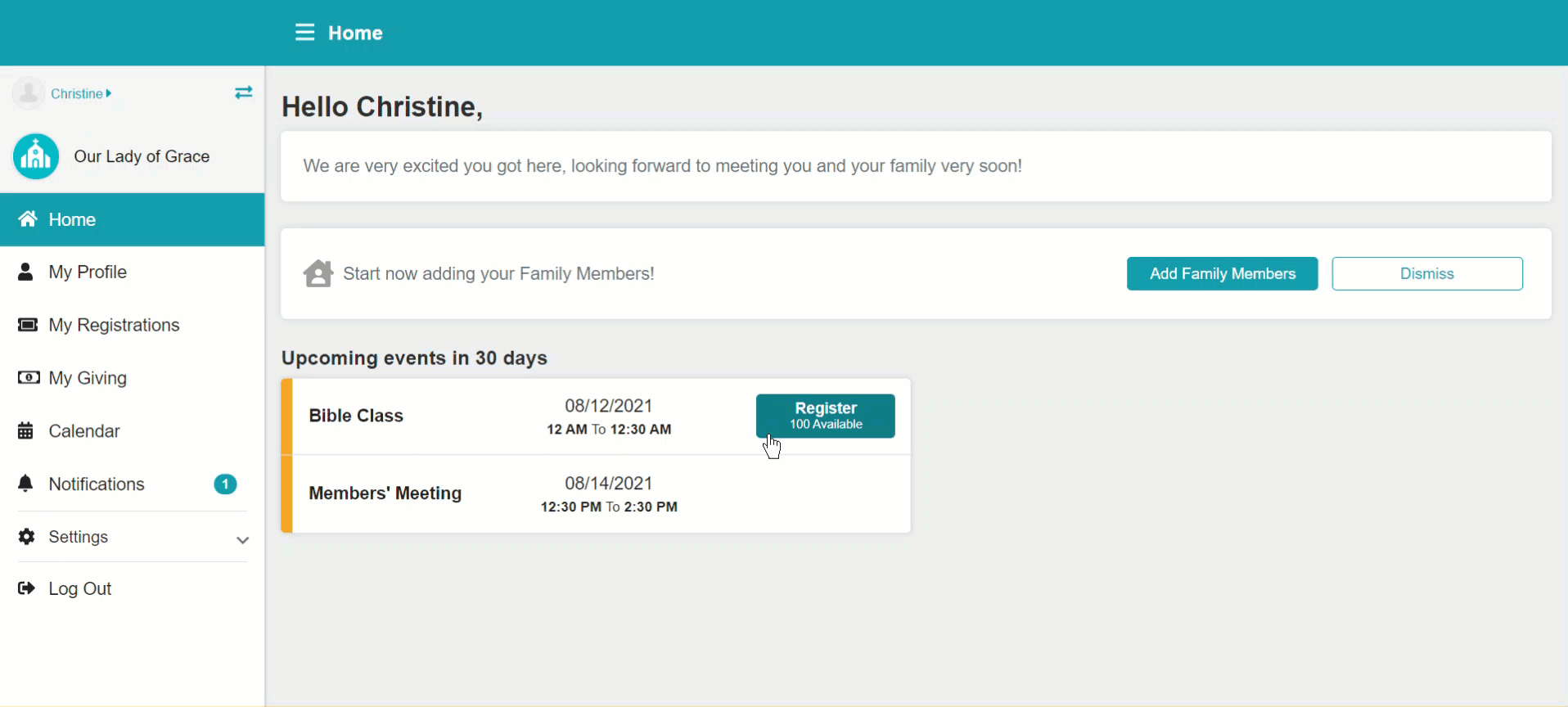 Release Notes 2021 41 2 guest registration -