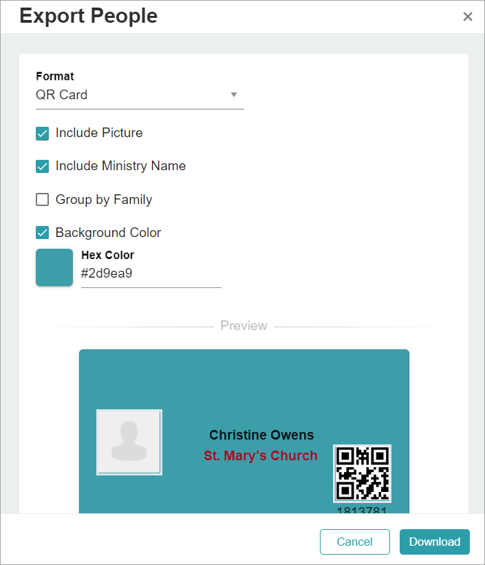 Release Notes 2021 45 3 QR card color -