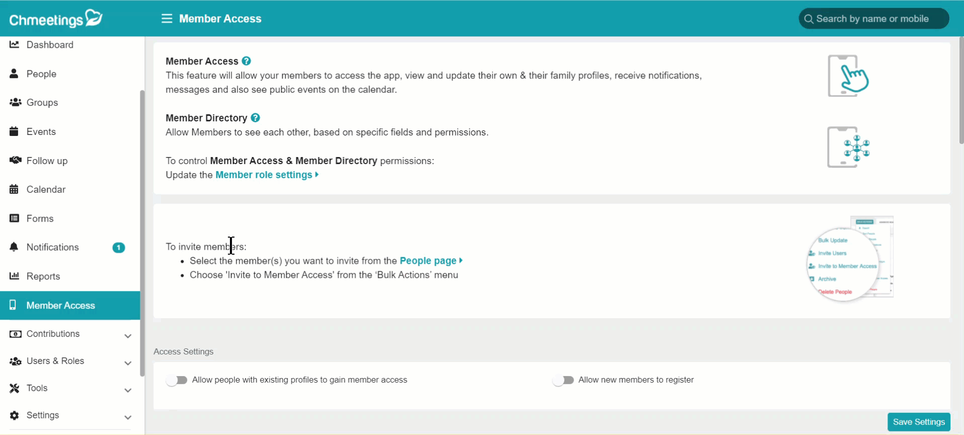 Release Notes 2021 34 online member directory -