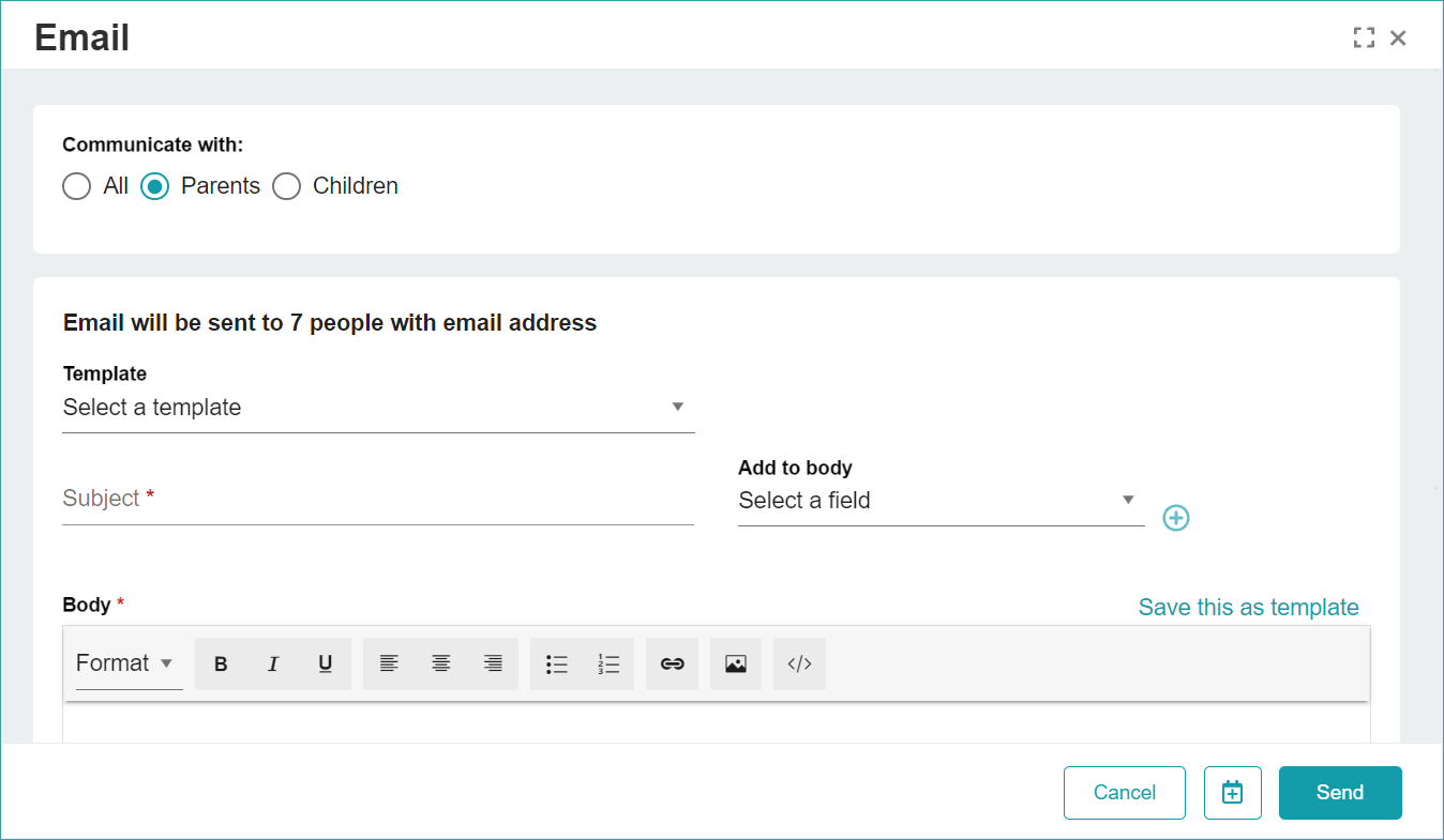 ChMeetings updates for October 2021 3 communicate with children or parents 1 - ChMeetings updates for October 2021