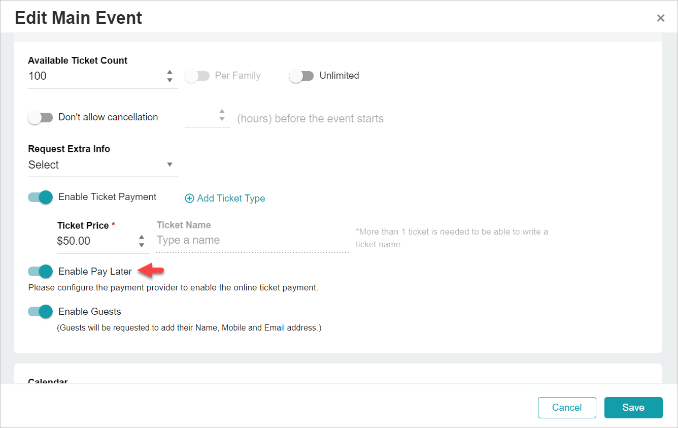 Release Notes 2021 21 mandatory event payment -