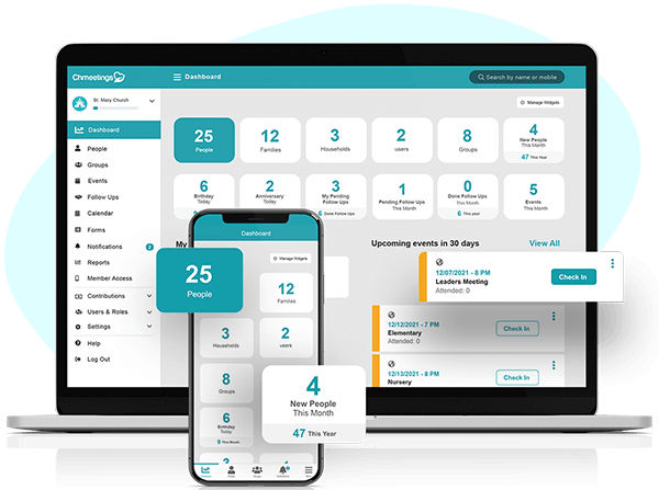 ChMeetings is one of the top church management software solutions available.