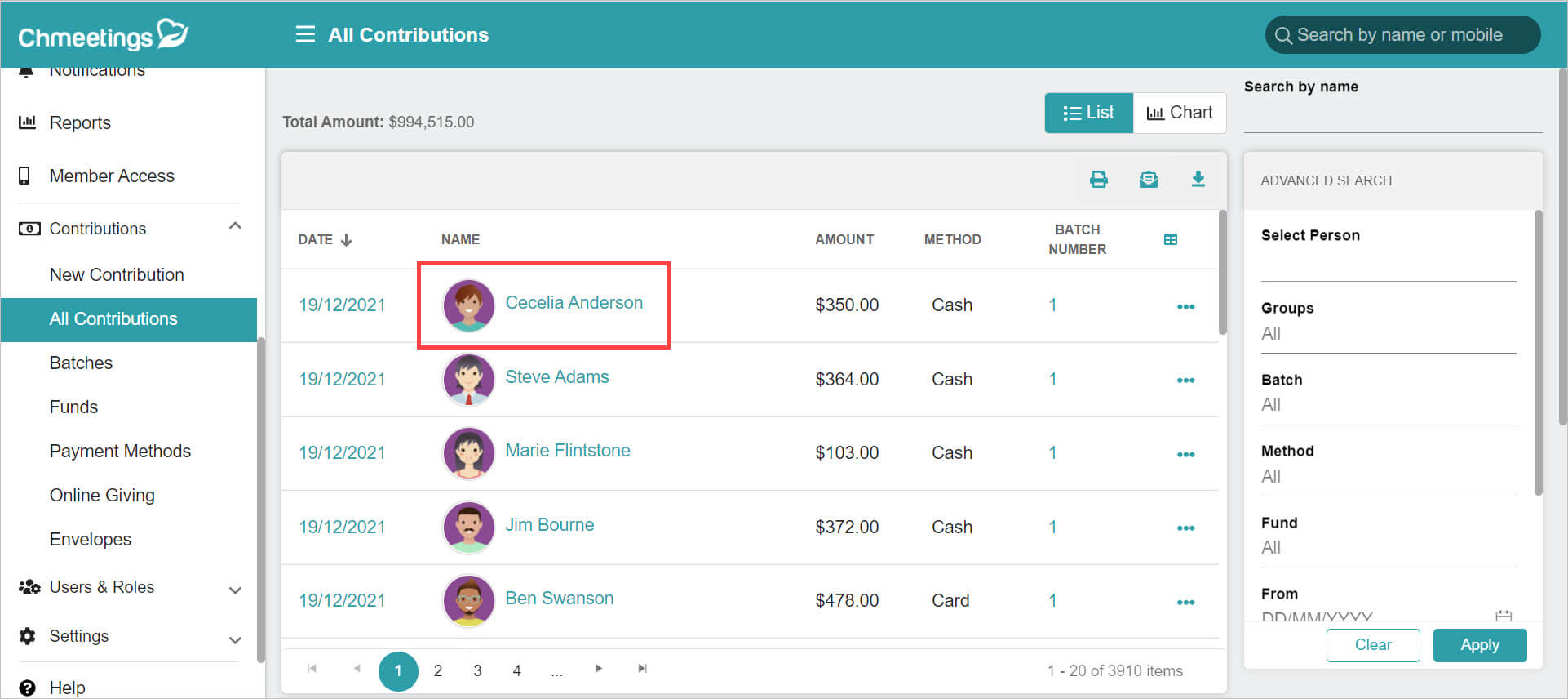 Release Notes 2022 113 member photo in contributions -