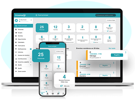 Chmeetings software de gestión de la iglesia gratis