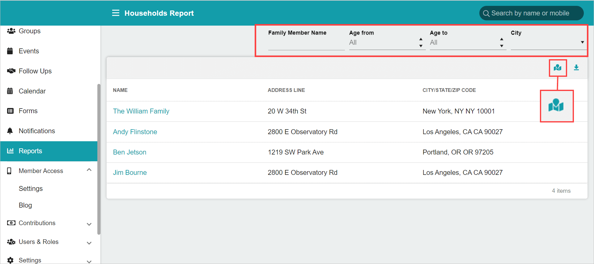 Release Notes 2022 94 filter and map households -