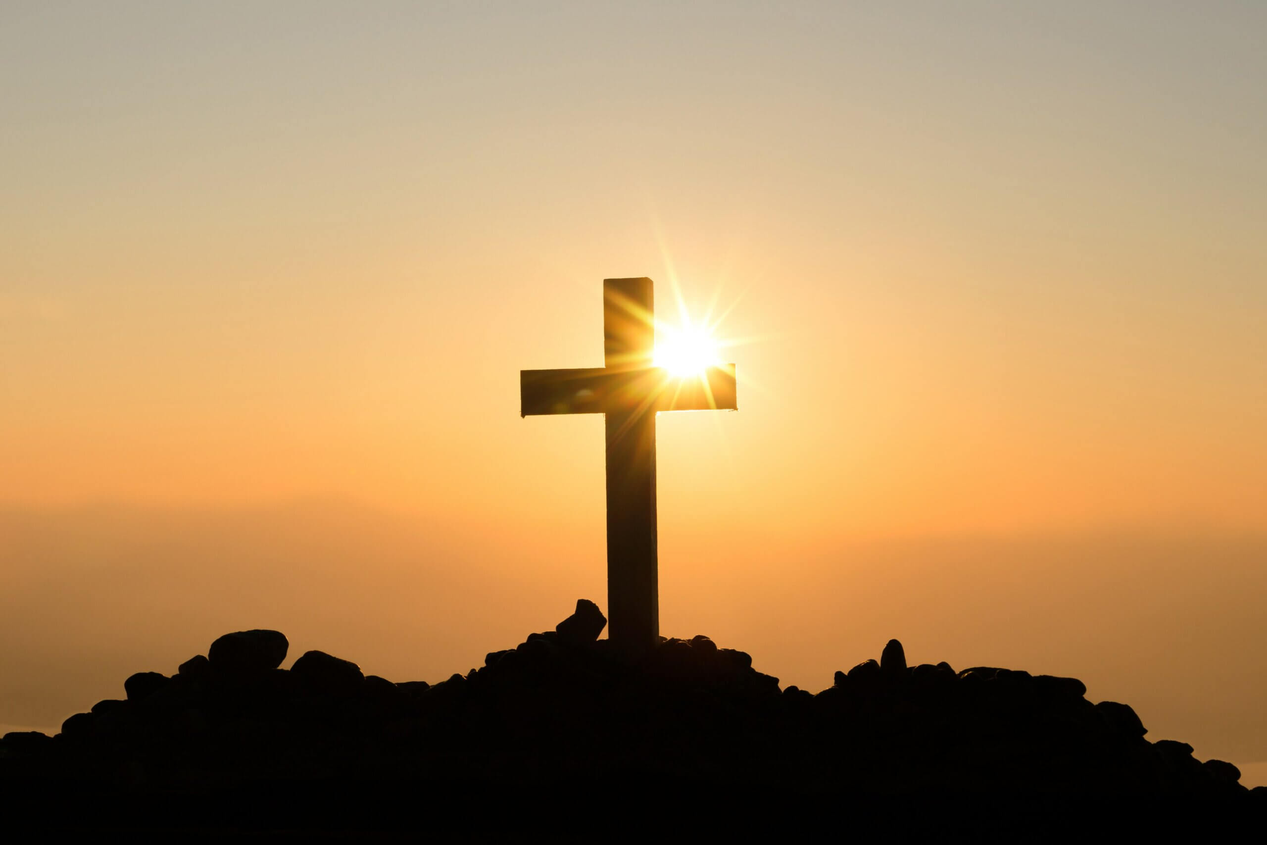 الإدمان الإلكترونى 2 resurrection concept crucifixion jesus christ cross sunset min scaled -