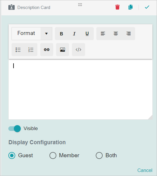 description card - ChMeetings updates for Q2-2022