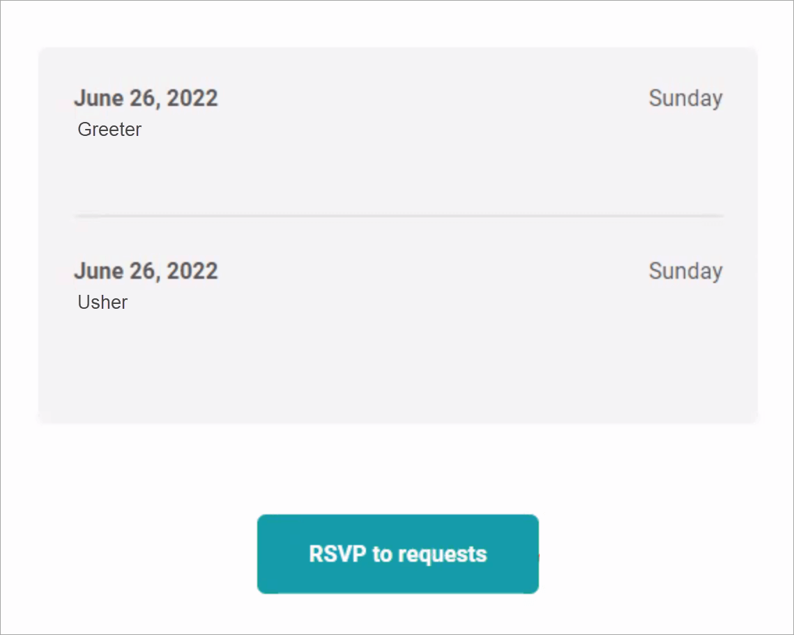 Release Notes 2022 83 email rsvp -