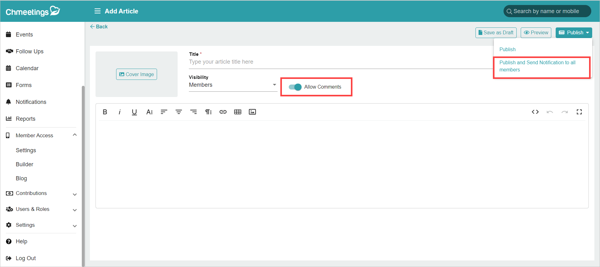 Release Notes 2022 62 blog improvements -