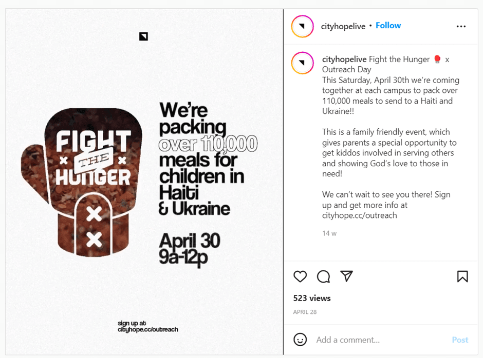 教会增长策略 2 Church Instagram