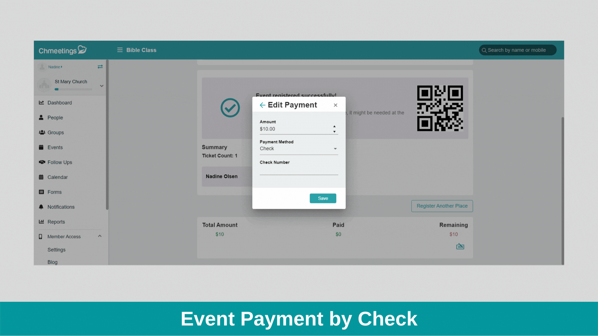 ChMeetings Updates for October 2022 5 other events whatsapp -