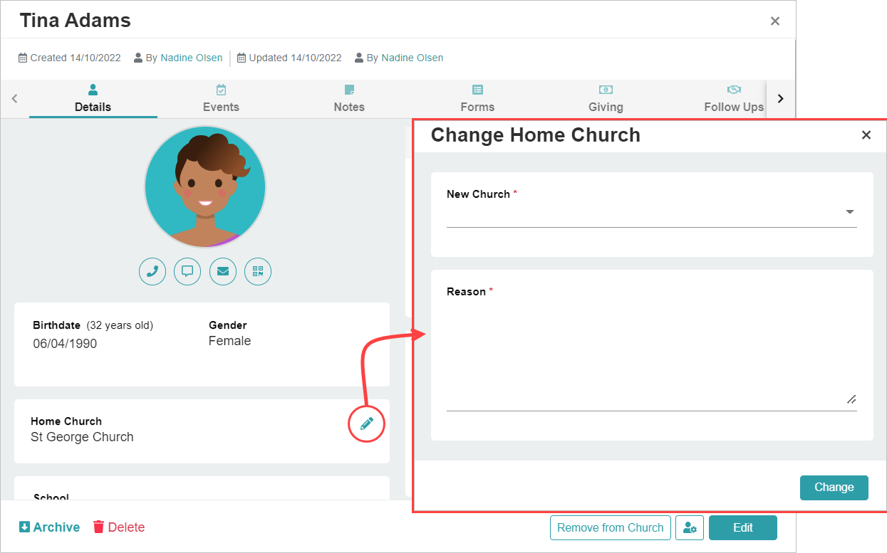 Release Notes 2022 41 switch home church -