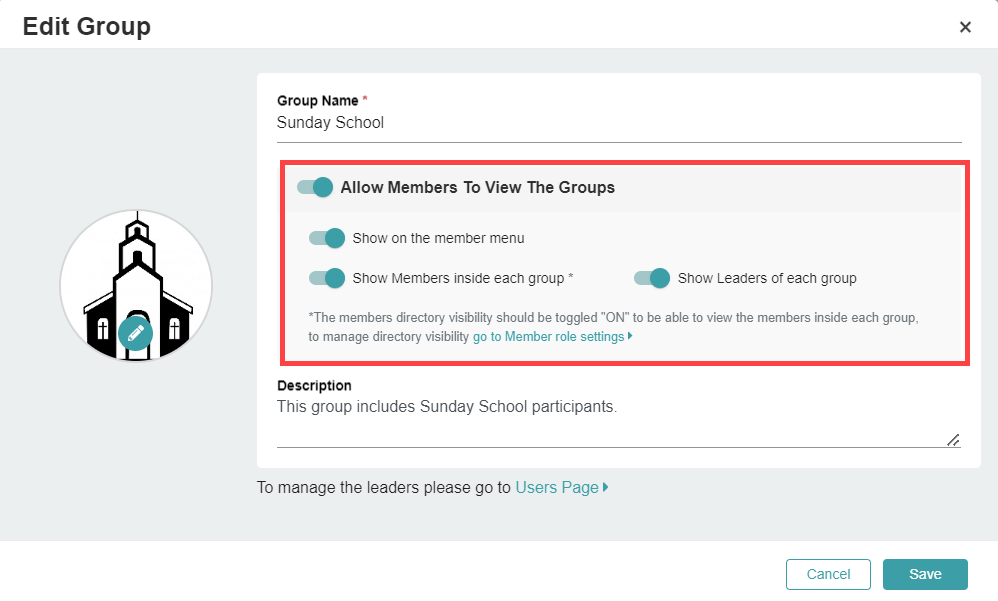 Release Notes 2022 12 group in member directory -