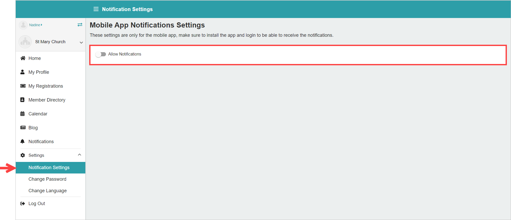 Release Notes 2022 29 notification settings -
