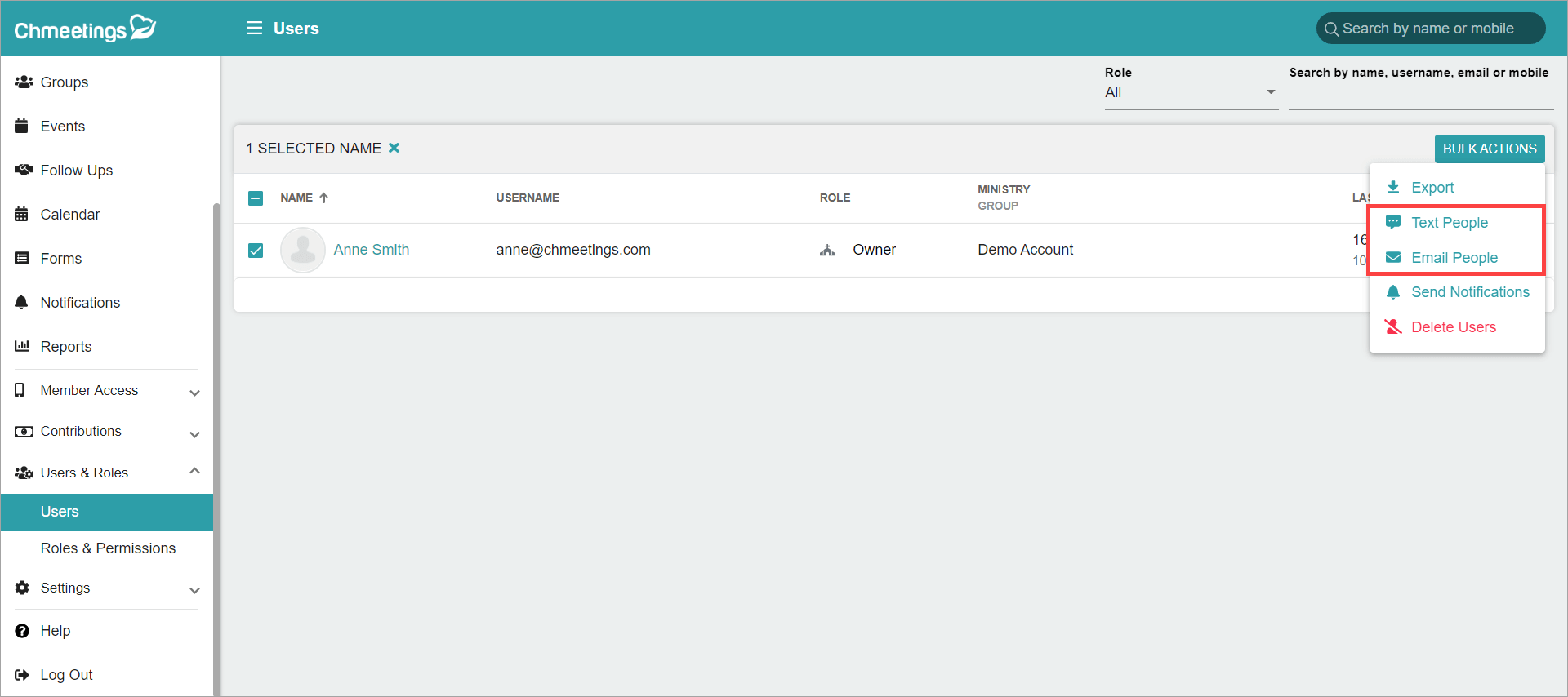 Release Notes 2022 19 text email users -