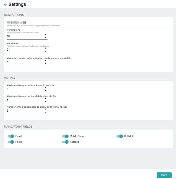 Release Notes 2023 120 election settings -