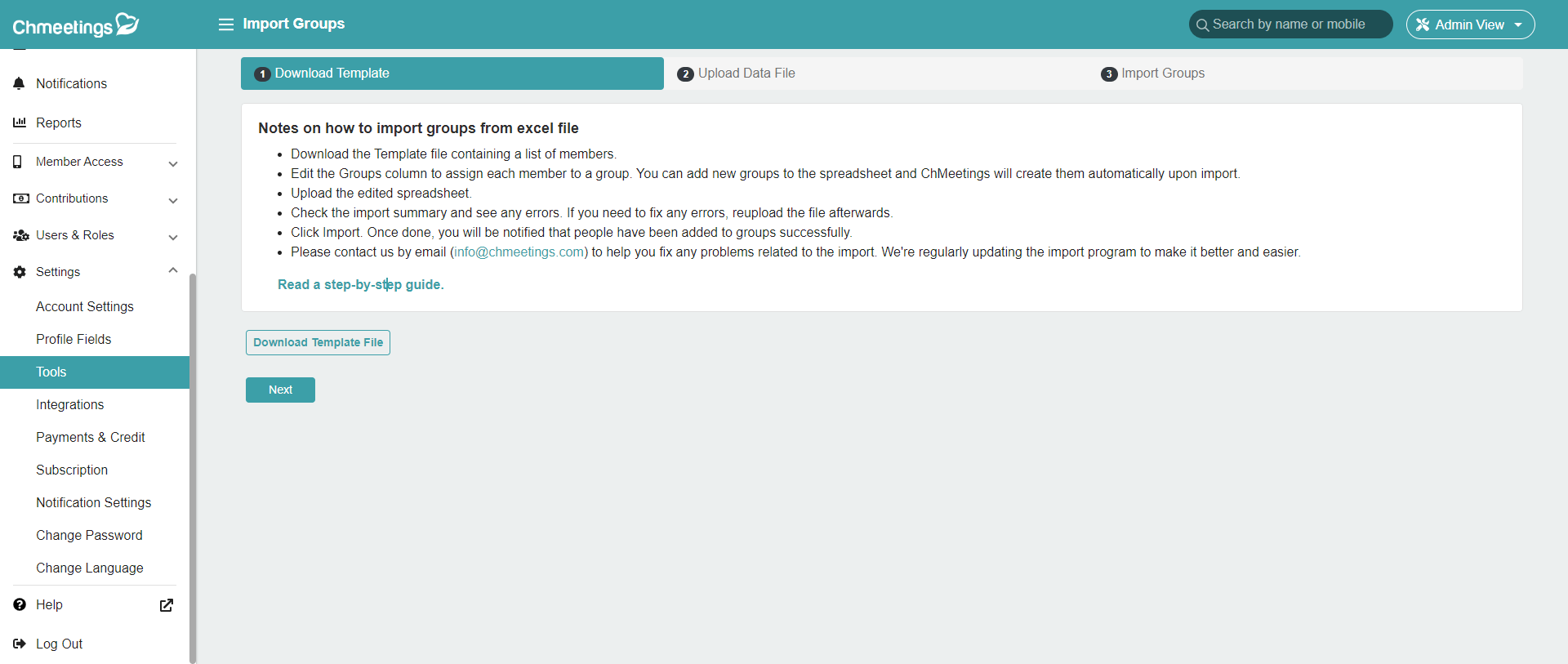 Release Notes 2023 123 import groups -