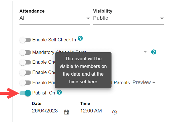 Release Notes 2023 83 publish event on -