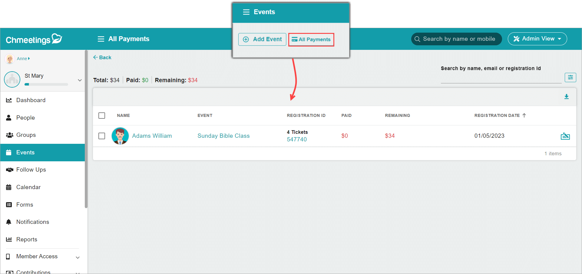 Release Notes 2023 76 all payments -
