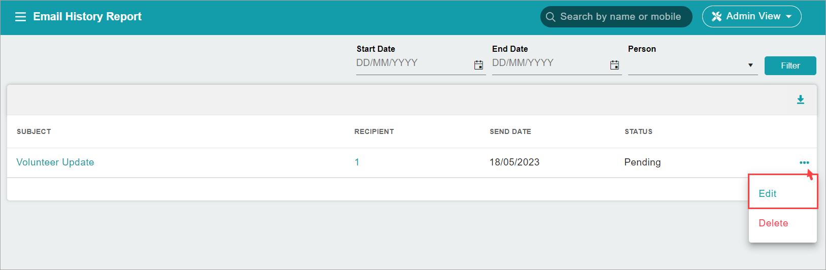 Release Notes 2023 74 edit email -