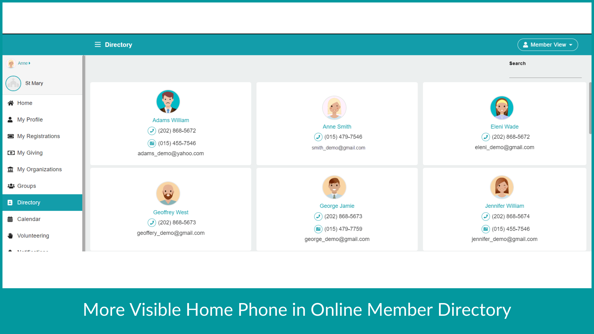 ChMeetings Updates for May 2023 5 member directory - best church software for small churches