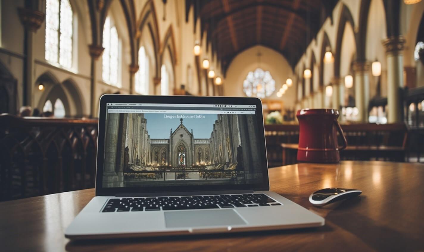 Erstellung einer Kirchen-Website: Ein umfassender Leitfaden 1 Die Bedeutung von SEO für Kirchen-Websites und wie es die Online-Sichtbarkeit und das Engagement mit der Gemeinde und der breiteren Gemeinschaft verbessern kann.