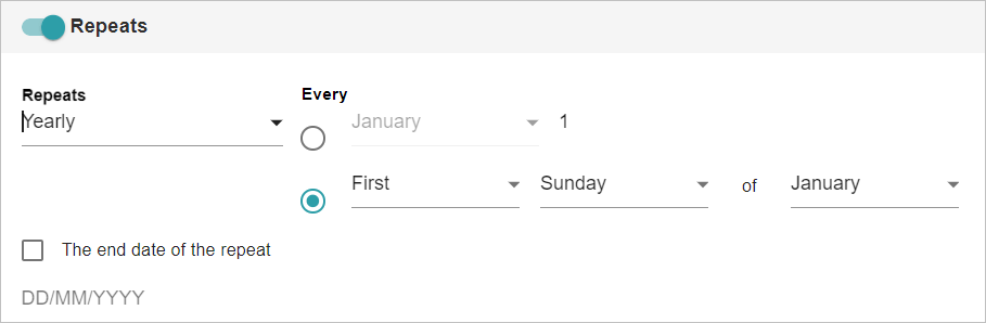 Release Notes 2023 56 yearly events -