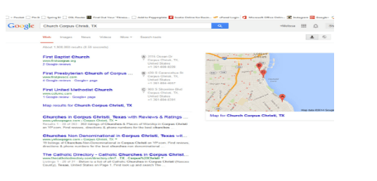 Ihre Kirche bei Google My Business anmelden 2 Suchen Sie Ihre Kirche