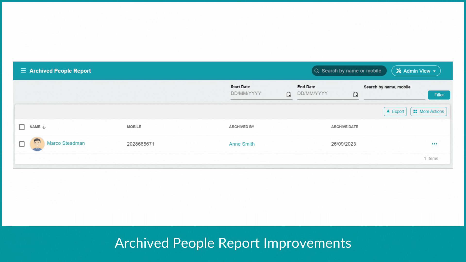 ChMeetings Updates for September 2023 2 other -