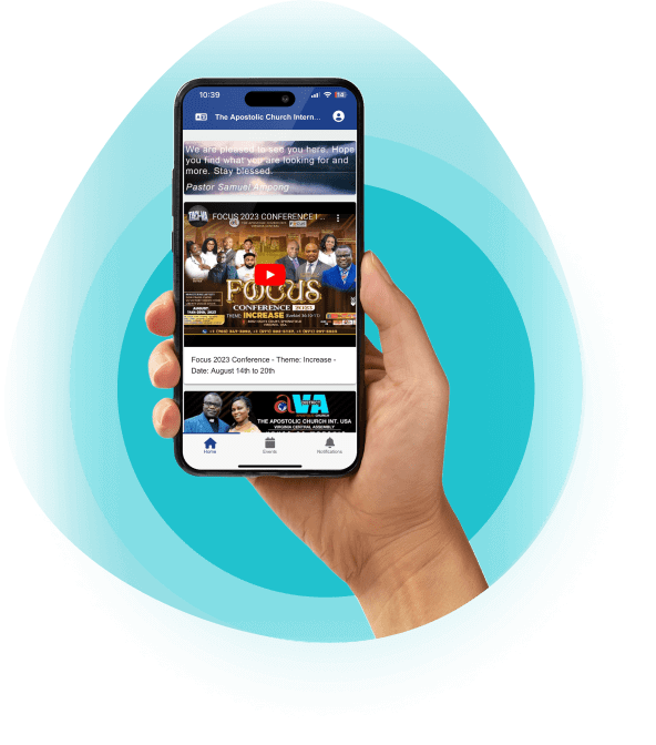 Group 101 min - church mobile app