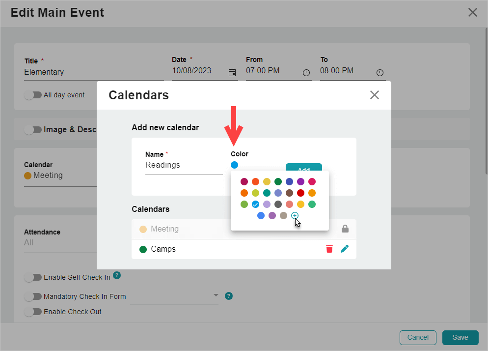 Release Notes 2023 11 calendar color -