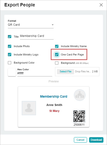 Release Notes 2023 9 qr card -