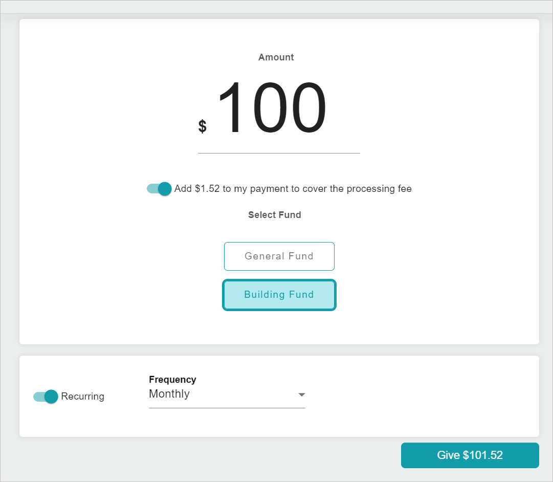 Release Notes 2024 125 donation page -
