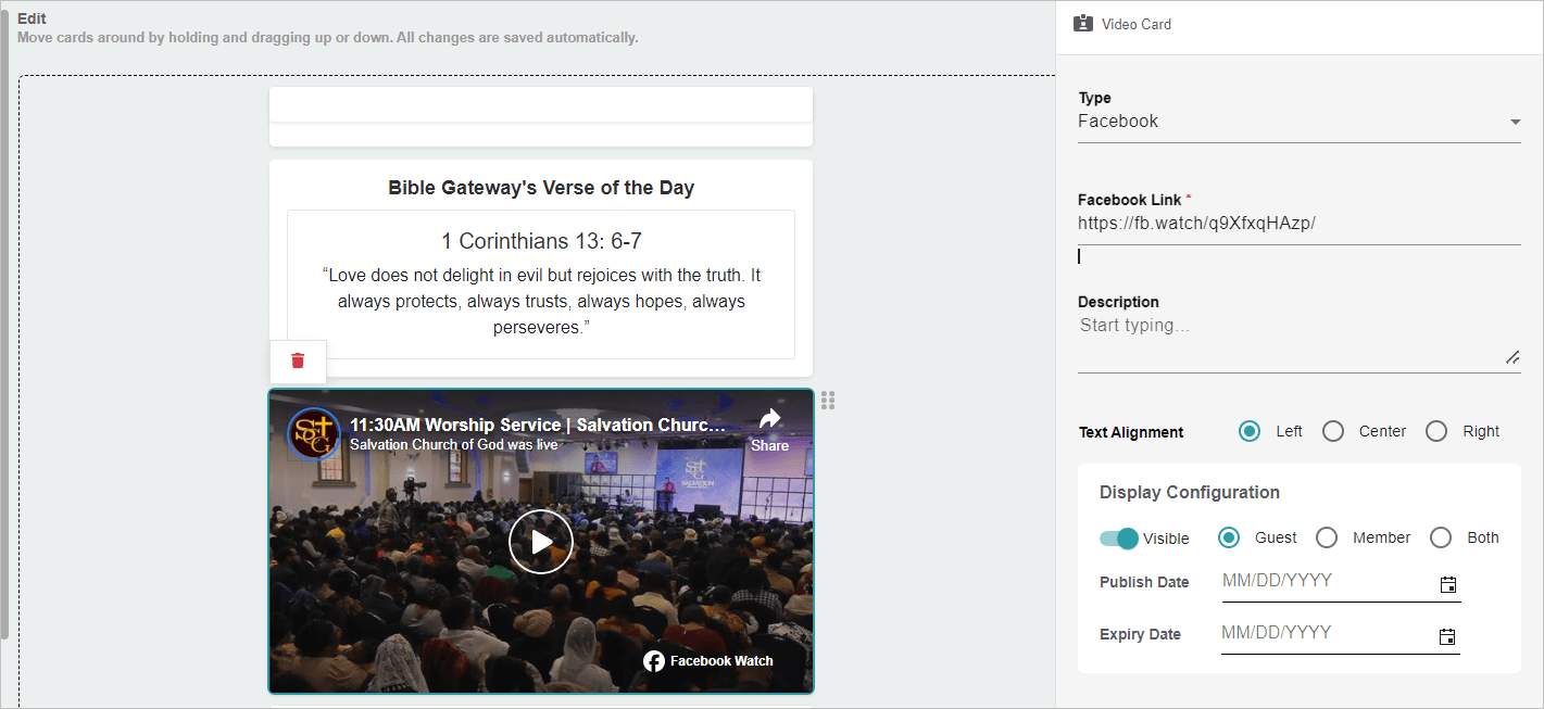 Release Notes 2024 114 fb video -