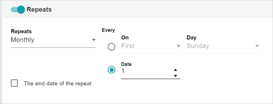 Release Notes 2024 106 recurring event date -