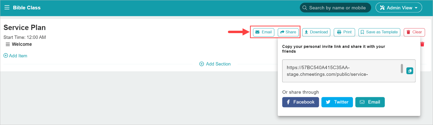 Release Notes 2024 110 share service plan -