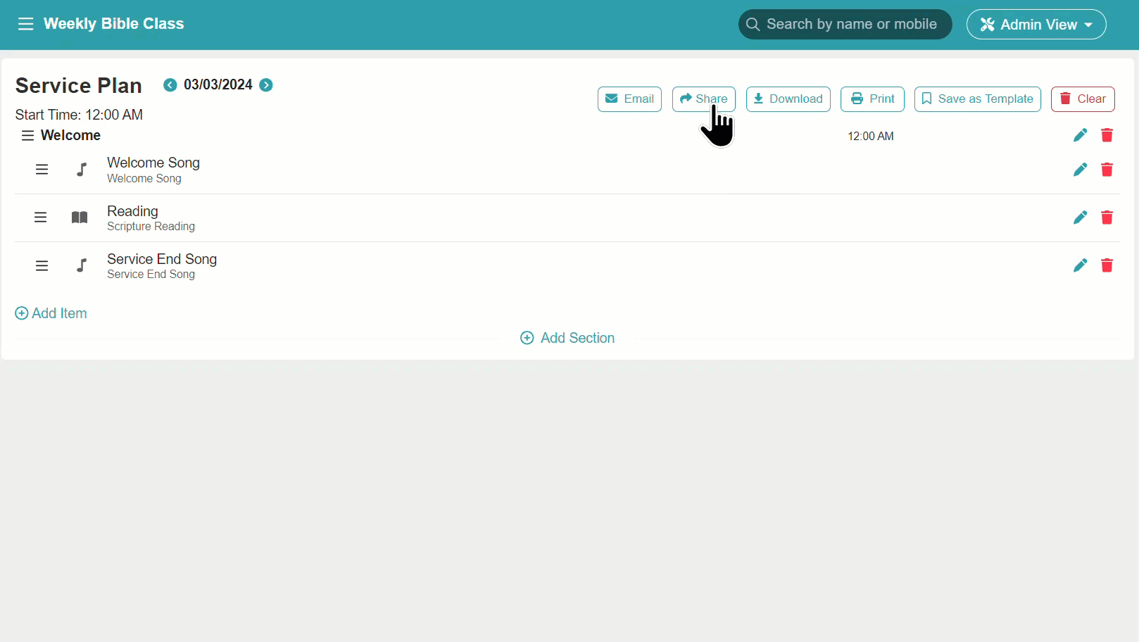 serviceplan -