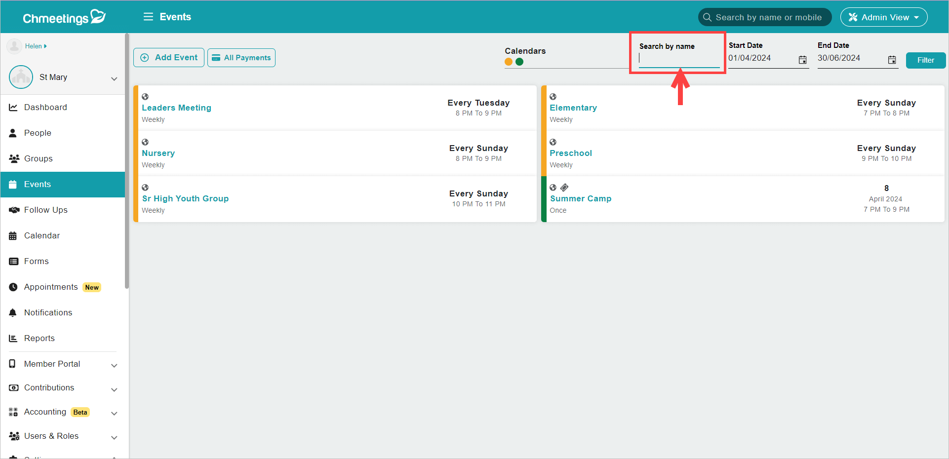 Release Notes 2024 102 search events -