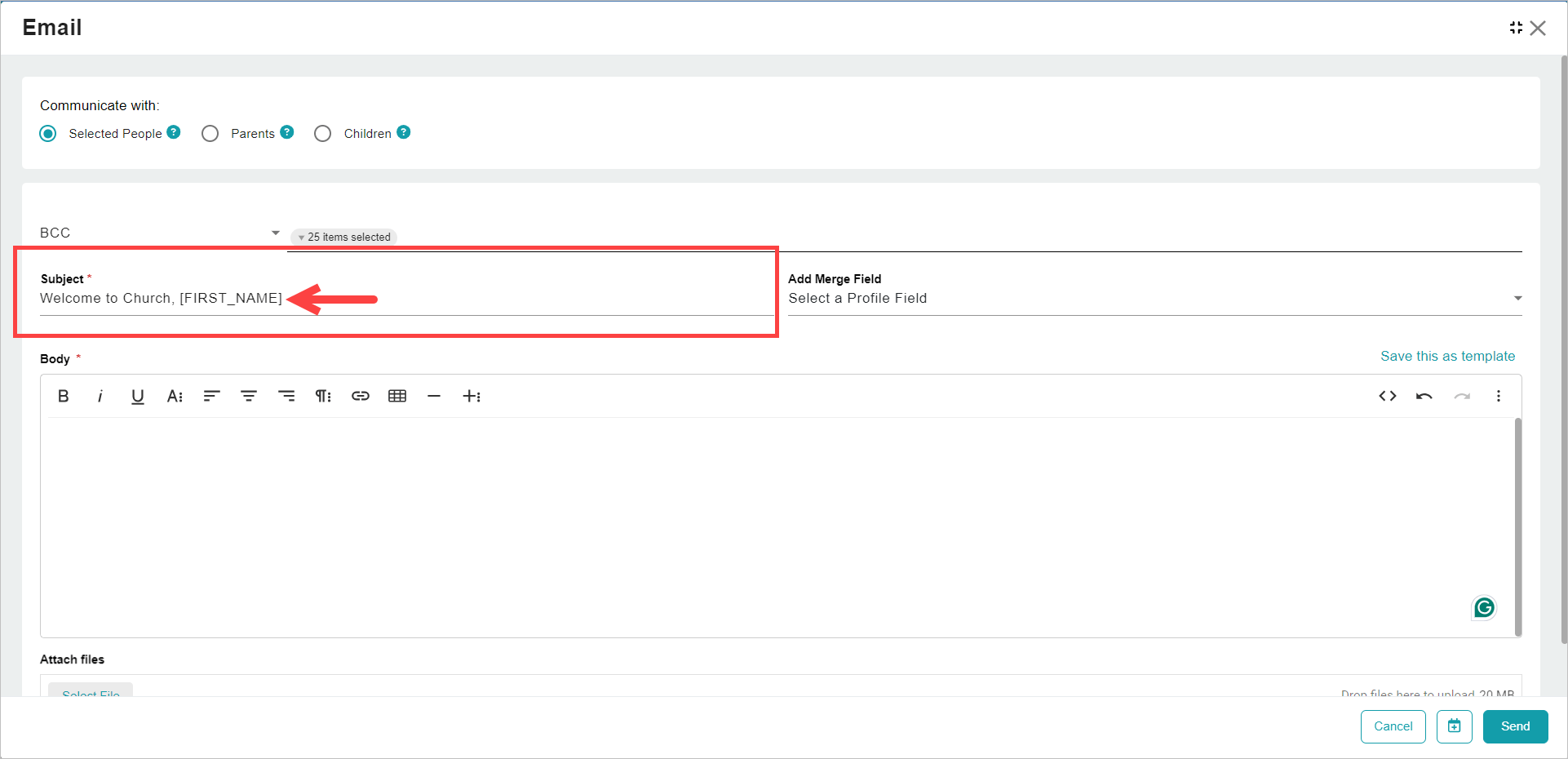 Release Notes 2024 101 subject merge field -