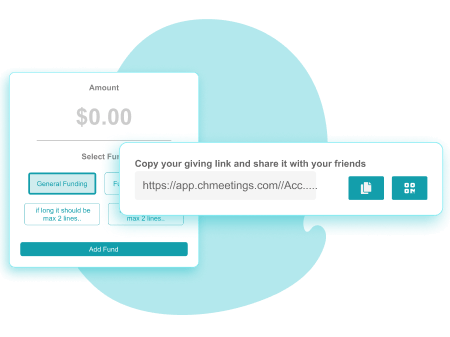 Create funds - online giving