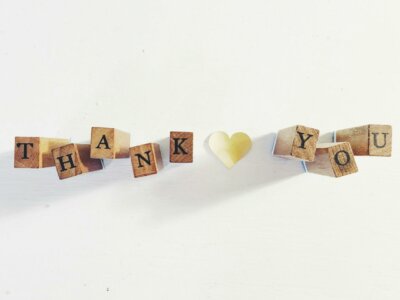 Thank you message to church members for suppor