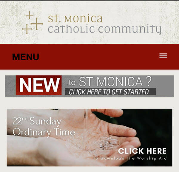 8 Melhores Sites de Paróquias Católicas de 2024: Um Caminho para o Engajamento Espiritual na Era Digital 5 St. Monica Catholic Church, Santa Monica, California