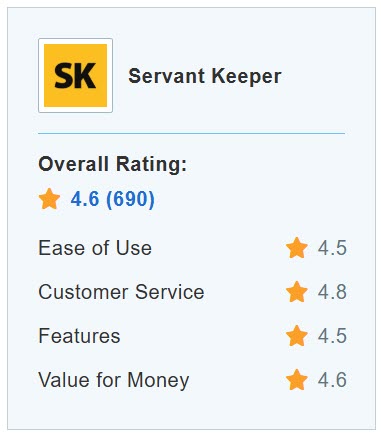 Servant Keeper capterra reviews