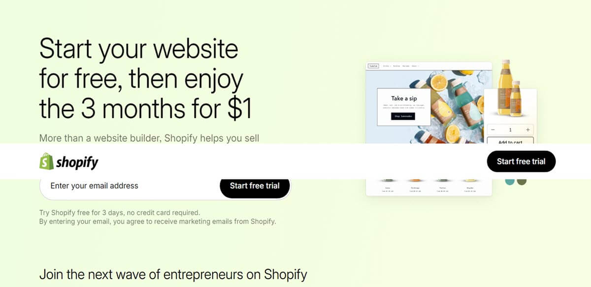 The Ultimate Guide to the Best Church Website Builders 3 Shopify website builder