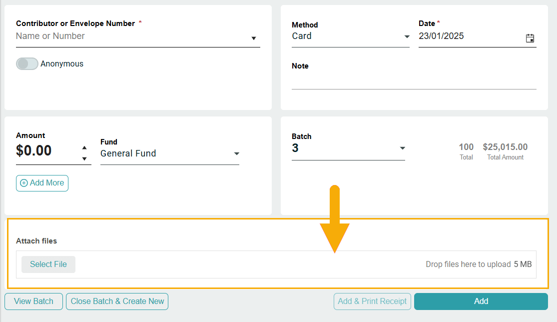 ChMeetings Updates For January 2025 2 contributions -