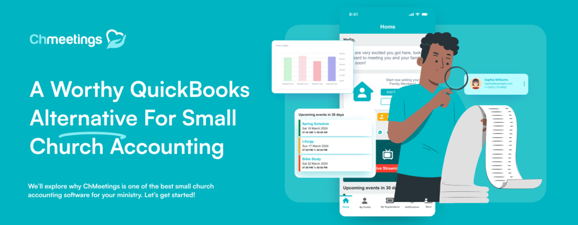 ChMeetings for small church accounting